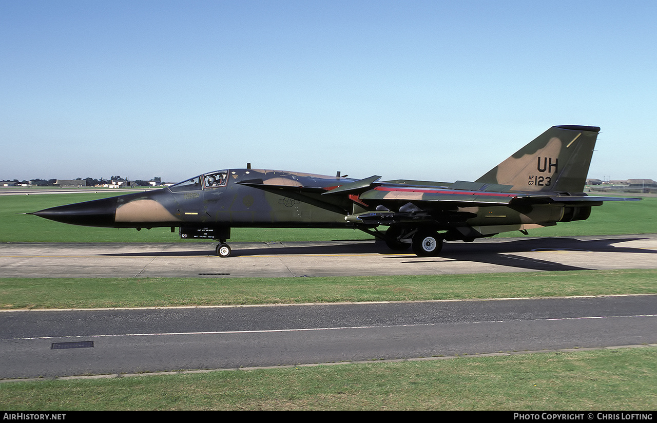 Aircraft Photo of 67-0123 | General Dynamics F-111E Aardvark | USA - Air Force | AirHistory.net #742577