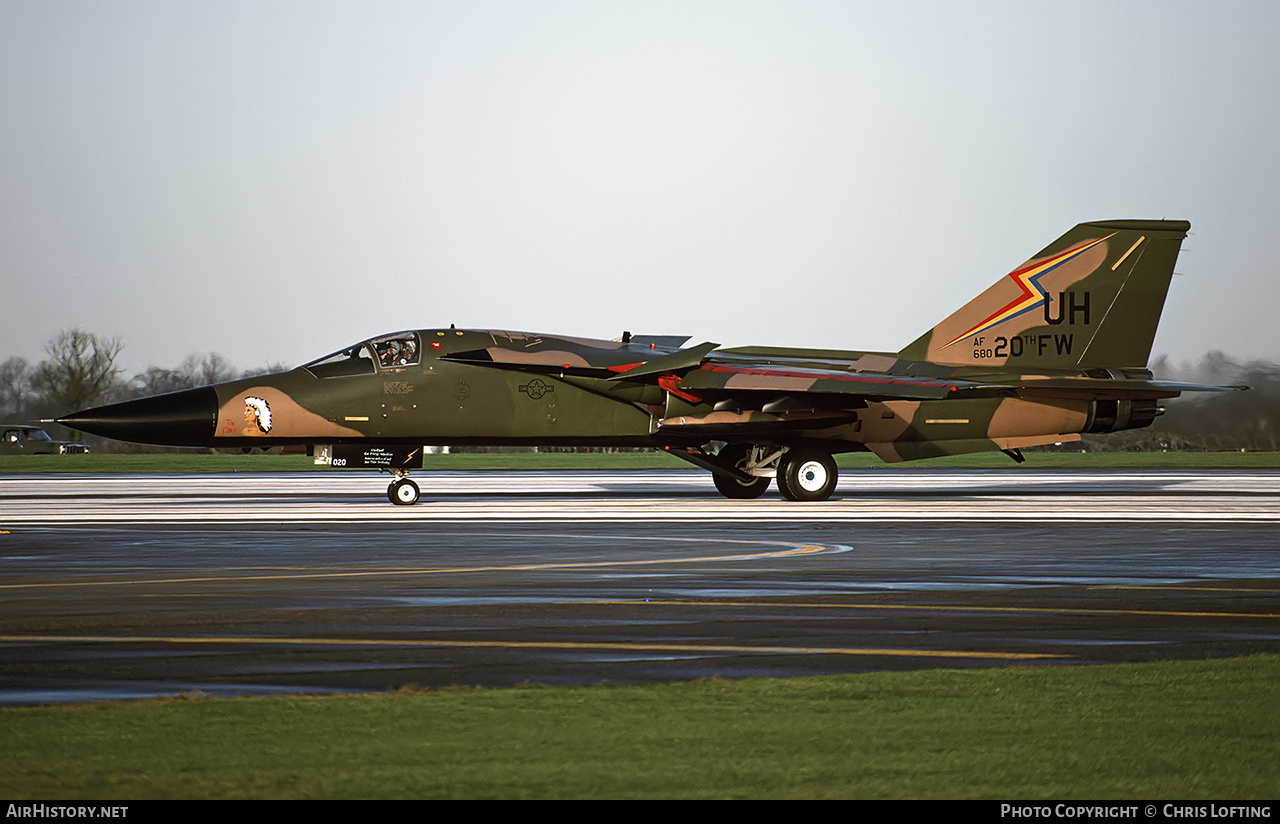 Aircraft Photo of 68-0020 / AF680-20 | General Dynamics F-111E Aardvark | USA - Air Force | AirHistory.net #742587