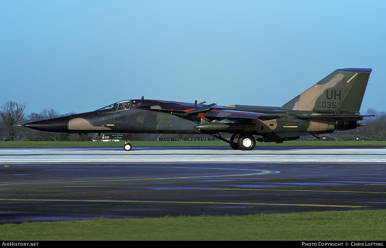 Aircraft Photo of 68-0035 / AF68-035 | General Dynamics F-111E Aardvark | USA - Air Force | AirHistory.net #742593