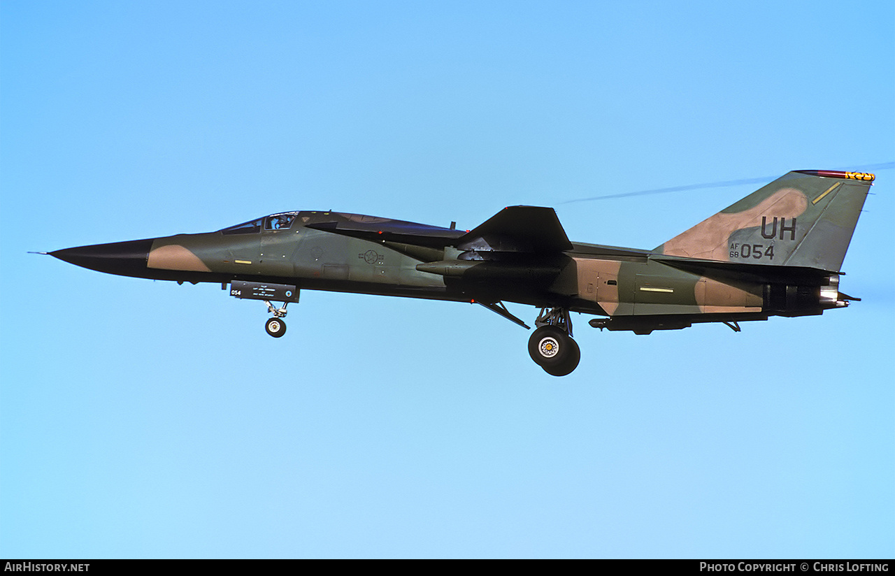 Aircraft Photo of 68-0054 / AF68-054 | General Dynamics F-111E Aardvark | USA - Air Force | AirHistory.net #742596