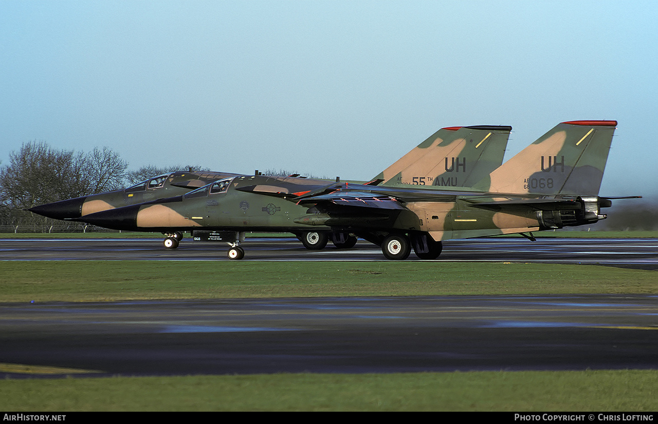 Aircraft Photo of 68-0068 / AF68-068 | General Dynamics F-111E Aardvark | USA - Air Force | AirHistory.net #742604