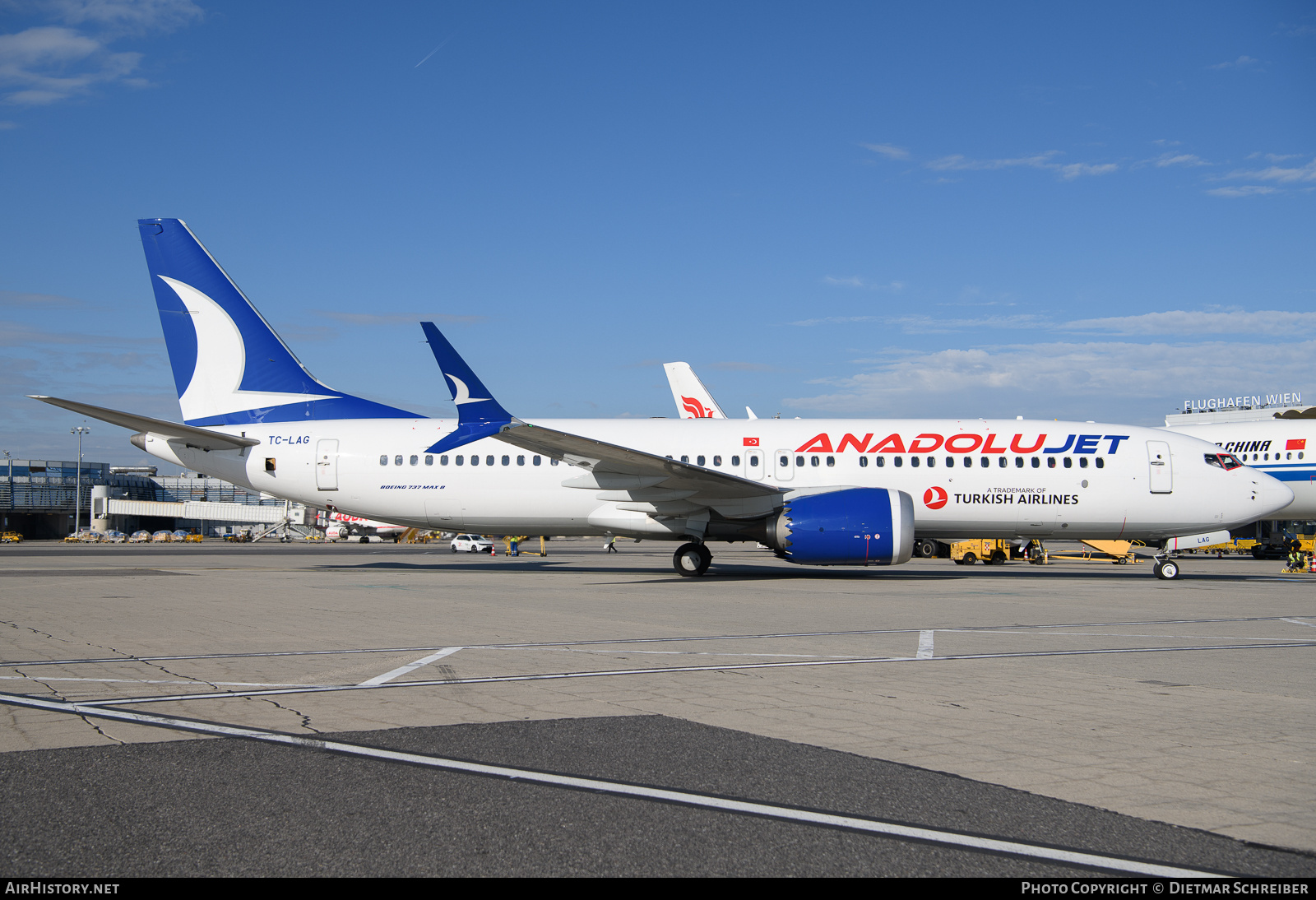 Aircraft Photo of TC-LAG | Boeing 737-8 Max 8 | AnadoluJet | AirHistory.net #742610