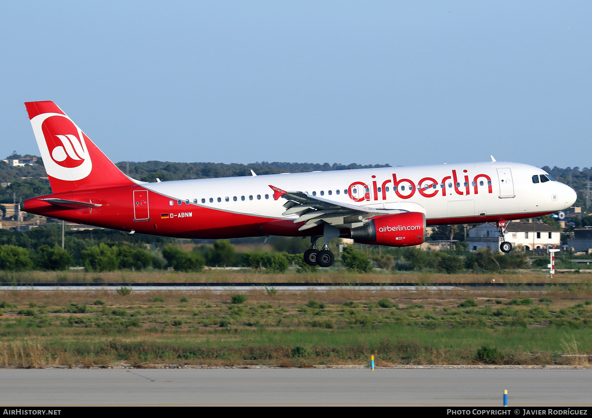 Aircraft Photo of D-ABNW | Airbus A320-214 | Air Berlin | AirHistory.net #742615