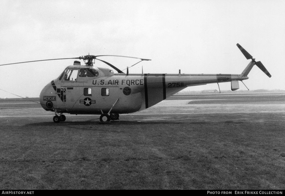 Aircraft Photo of 52-7511 | Sikorsky H-19B Chickasaw (S-55D) | USA - Air Force | AirHistory.net #742621