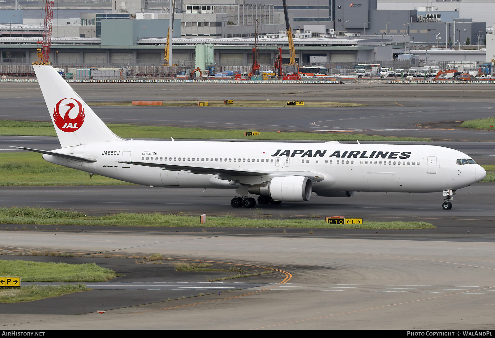 Aircraft Photo of JA659J | Boeing 767-346/ER | Japan Airlines - JAL | AirHistory.net #742631