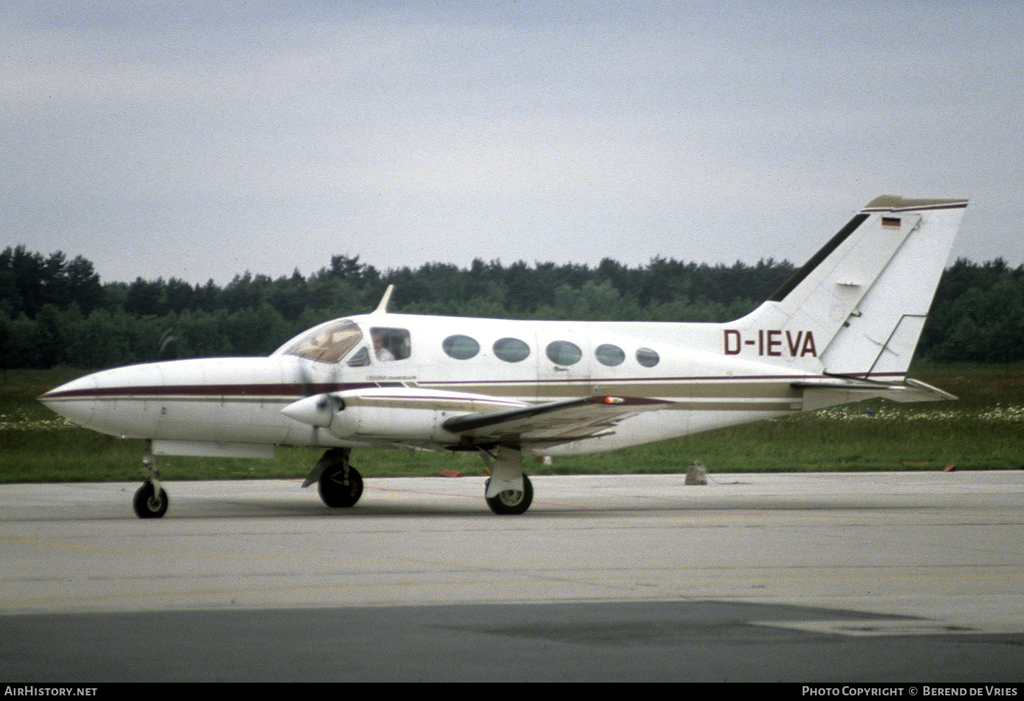Aircraft Photo of D-IEVA | Cessna 414A Chancellor | AirHistory.net #742636