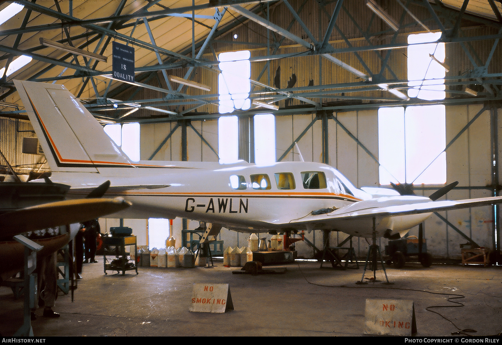 Aircraft Photo of G-AWLN | Beagle B.206 Series 3 | AirHistory.net #742638