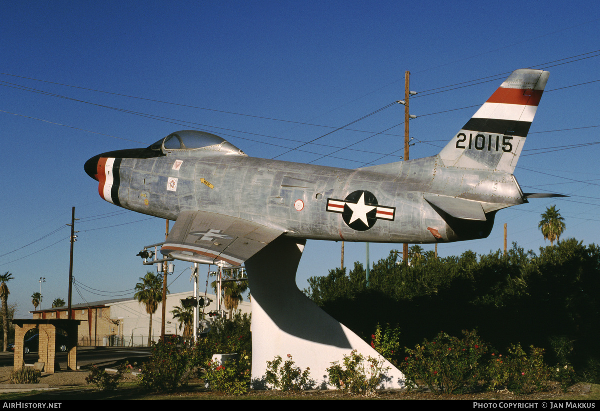 Aircraft Photo of 51-6261 / 210115 | North American F-86D Sabre | USA - Air Force | AirHistory.net #742644