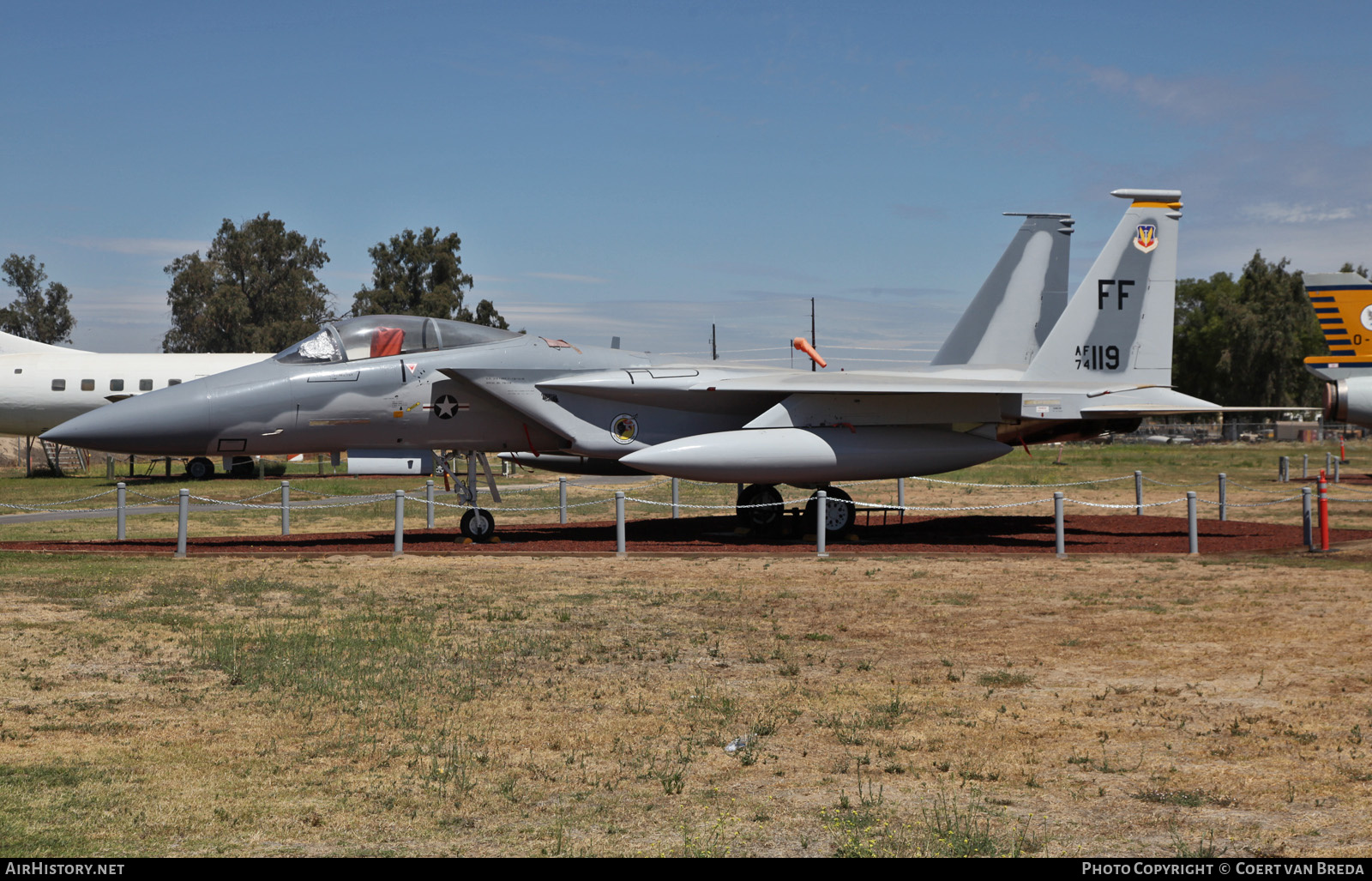 Aircraft Photo of 74-0119 / AF74-119 | McDonnell Douglas F-15A Eagle | USA - Air Force | AirHistory.net #742662