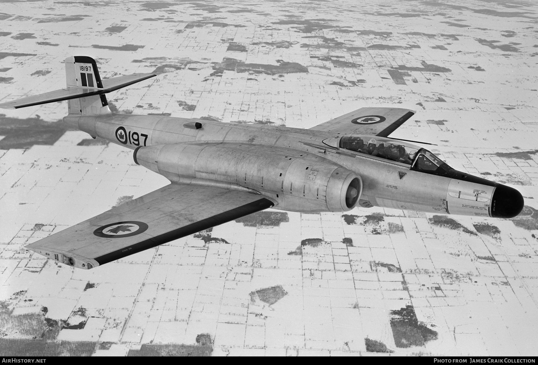 Aircraft Photo of 18197 | Avro Canada CF-100 Canuck Mk.4A | Canada - Air Force | AirHistory.net #742683