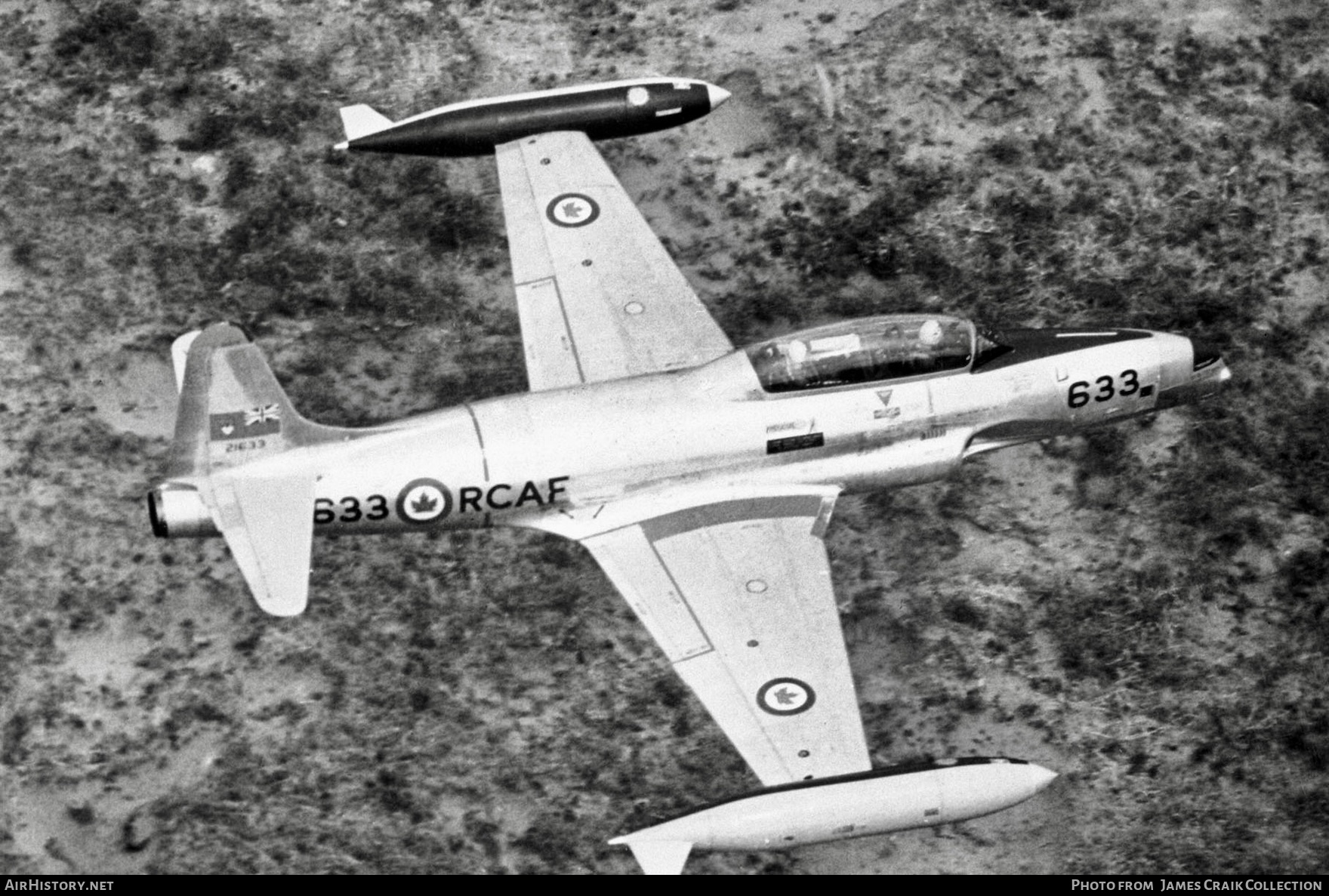 Aircraft Photo of 21633 | Canadair T-33AN Silver Star 3 | Canada - Air Force | AirHistory.net #742710
