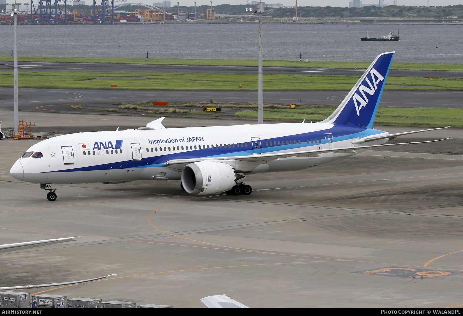 Aircraft Photo of JA824A | Boeing 787-8 Dreamliner | All Nippon Airways - ANA | AirHistory.net #742721