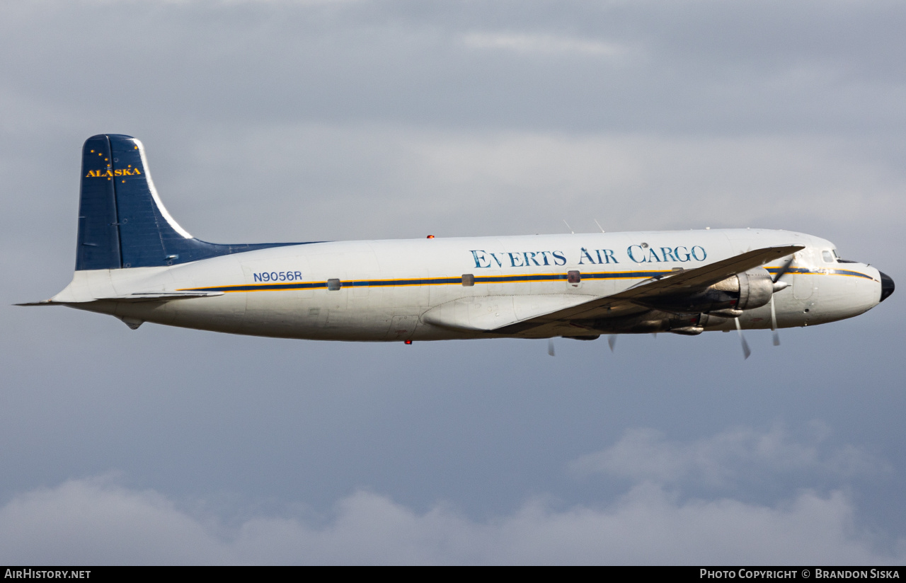 Aircraft Photo of N9056R | Douglas DC-6A(C) | Everts Air Cargo | AirHistory.net #742730
