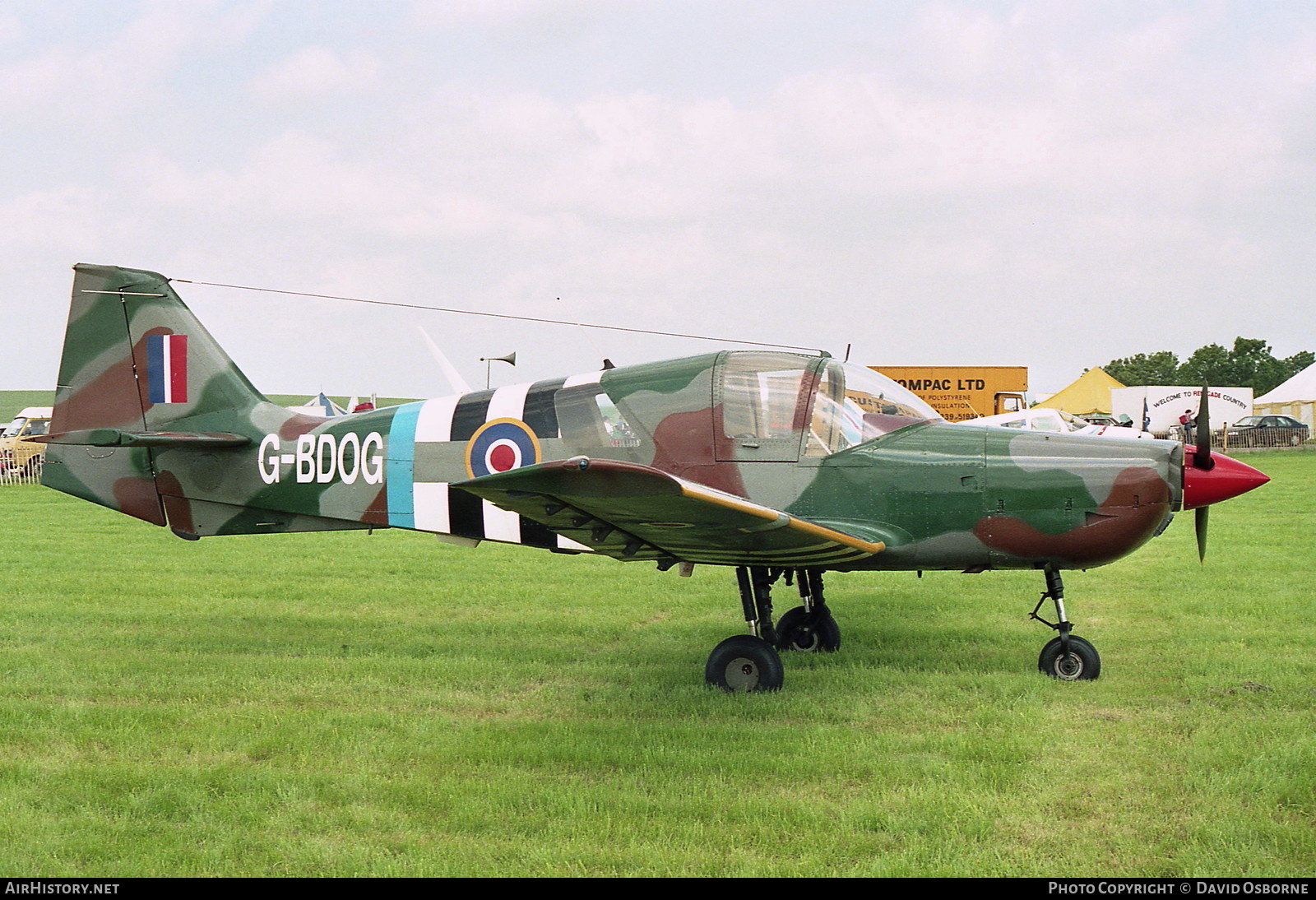 Aircraft Photo of G-BDOG | Scottish Aviation Bulldog 200-2100 | UK - Air Force | AirHistory.net #742732
