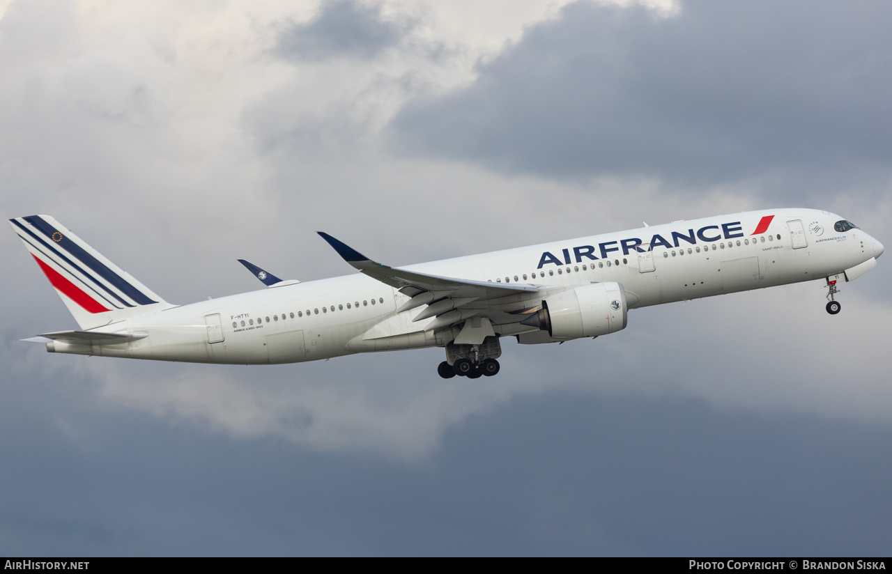 Aircraft Photo of F-HTYI | Airbus A350-941 | Air France | AirHistory.net #742741