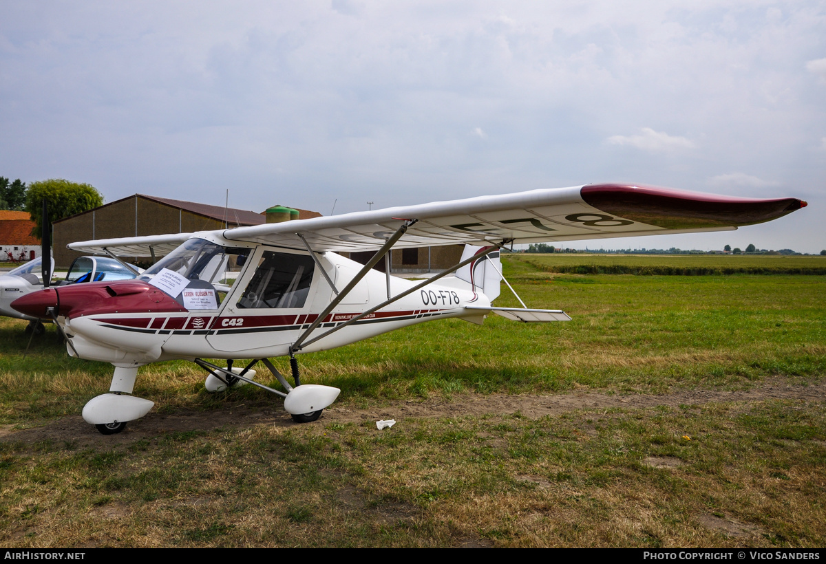 Aircraft Photo of OO-F78 | Comco Ikarus C42 | AirHistory.net #742761