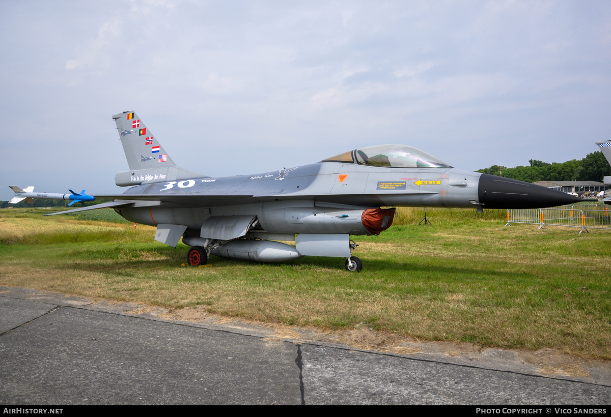 Aircraft Photo of FA-55 | General Dynamics F-16A Fighting Falcon | Belgium - Air Force | AirHistory.net #742771