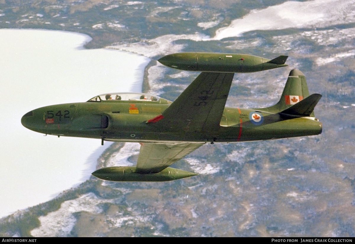 Aircraft Photo of 21542 / 133542 | Canadair T-33AN Silver Star 3 | Canada - Air Force | AirHistory.net #742776