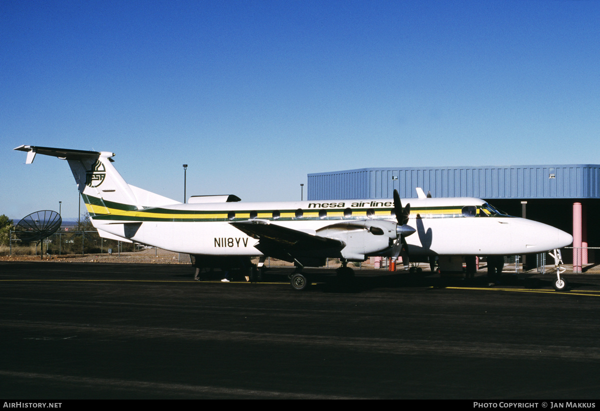 Aircraft Photo of N118YV | Beech 1900C-1 | Mesa Airlines | AirHistory.net #742785