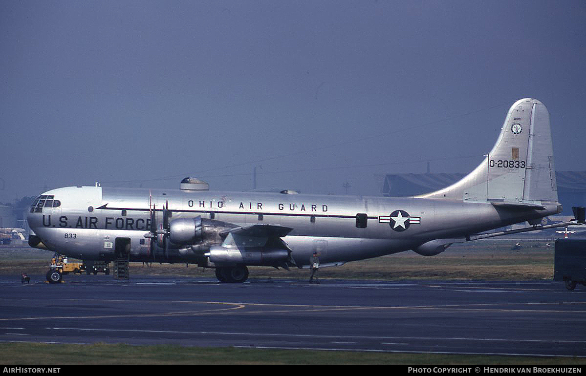 Aircraft Photo of 52-833 / 0-20833 | Boeing KC-97L Stratofreighter | USA - Air Force | AirHistory.net #742794