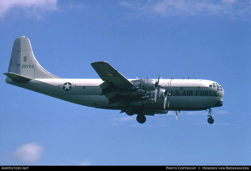 Aircraft Photo of 52-2724 / 22724 | Boeing EC-97G Stratofreighter | USA - Air Force | AirHistory.net #742795