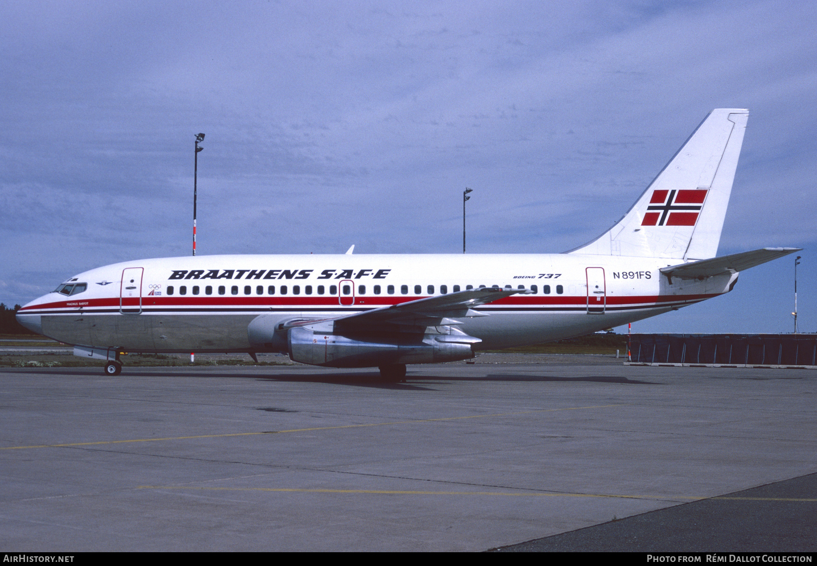 Aircraft Photo of N891FS | Boeing 737-205/Adv | Braathens SAFE | AirHistory.net #742797