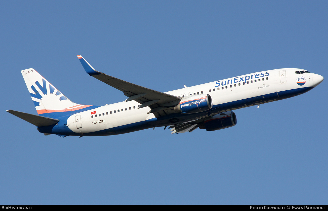 Aircraft Photo of TC-SOO | Boeing 737-8AS | SunExpress | AirHistory.net #742826