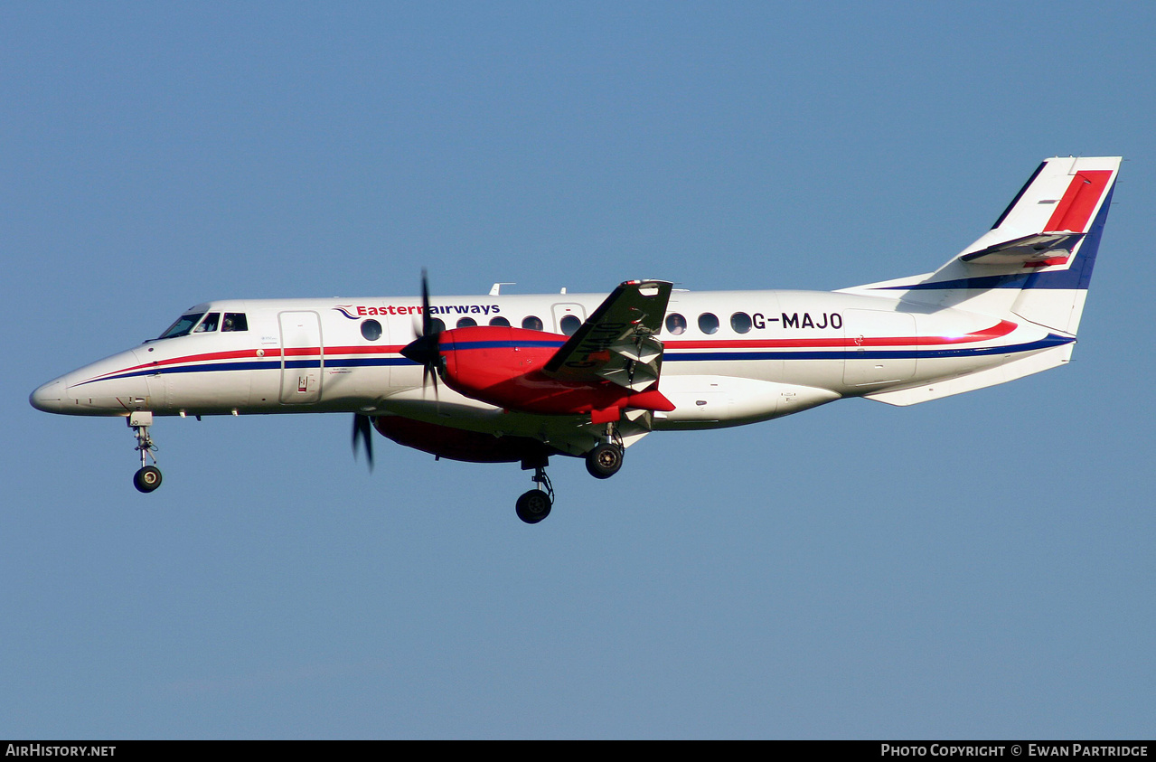 Aircraft Photo of G-MAJO | British Aerospace Jetstream 41 | Eastern Airways | AirHistory.net #742843