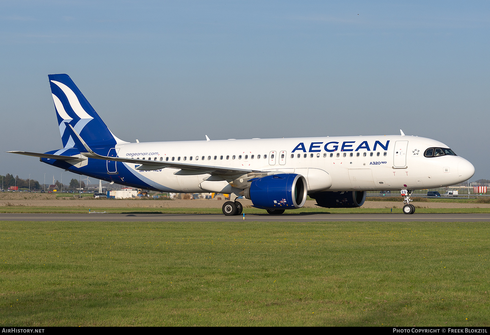 Aircraft Photo of SX-NEQ | Airbus A320-271N | Aegean Airlines | AirHistory.net #742865