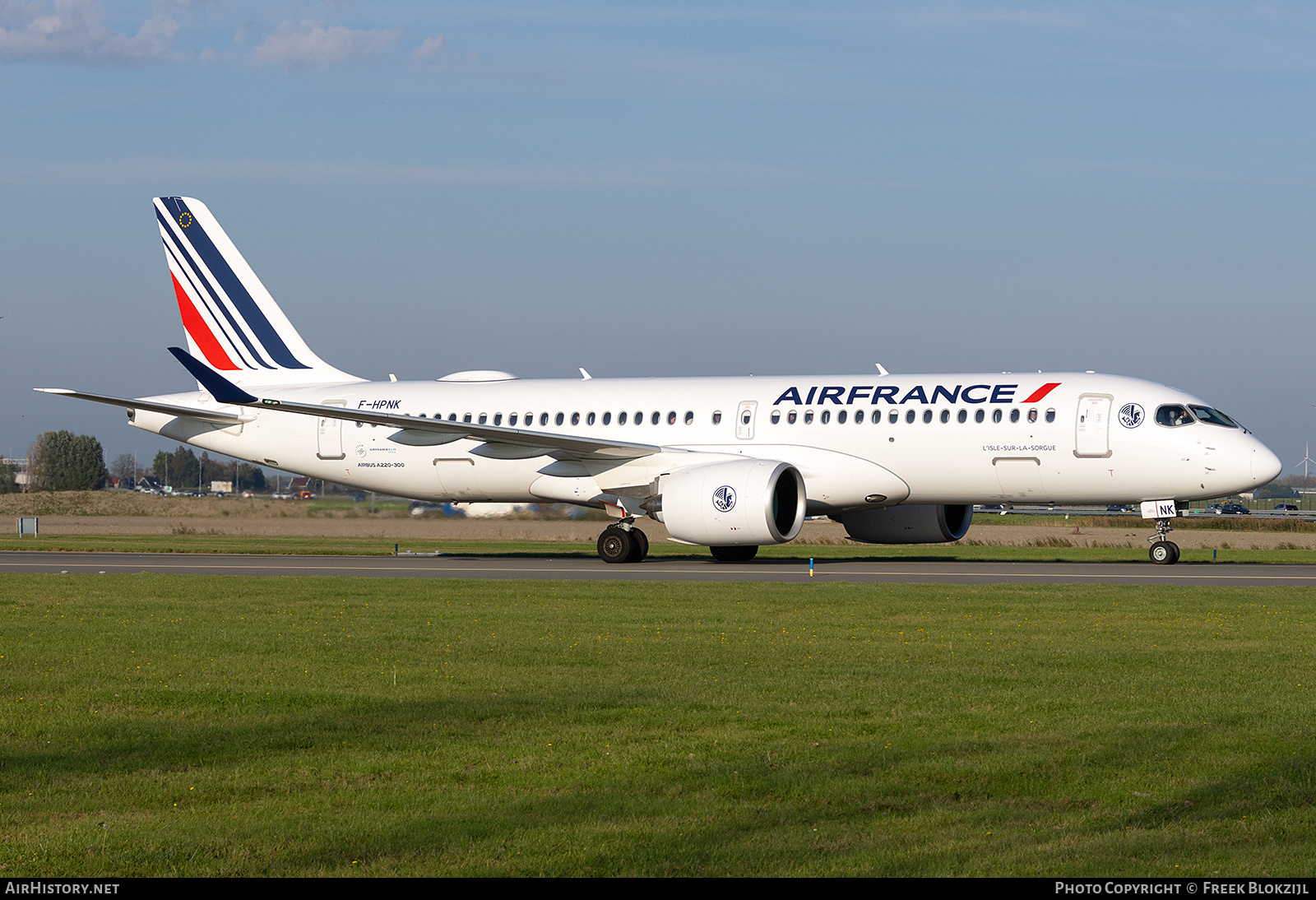 Aircraft Photo of F-HPNK | Airbus A220-371 (BD-500-1A11) | Air France | AirHistory.net #742866