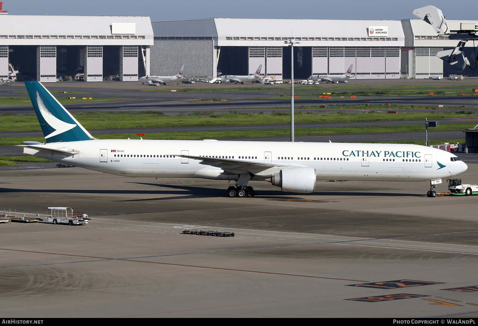 Aircraft Photo of B-KQV | Boeing 777-367/ER | Cathay Pacific Airways | AirHistory.net #742871