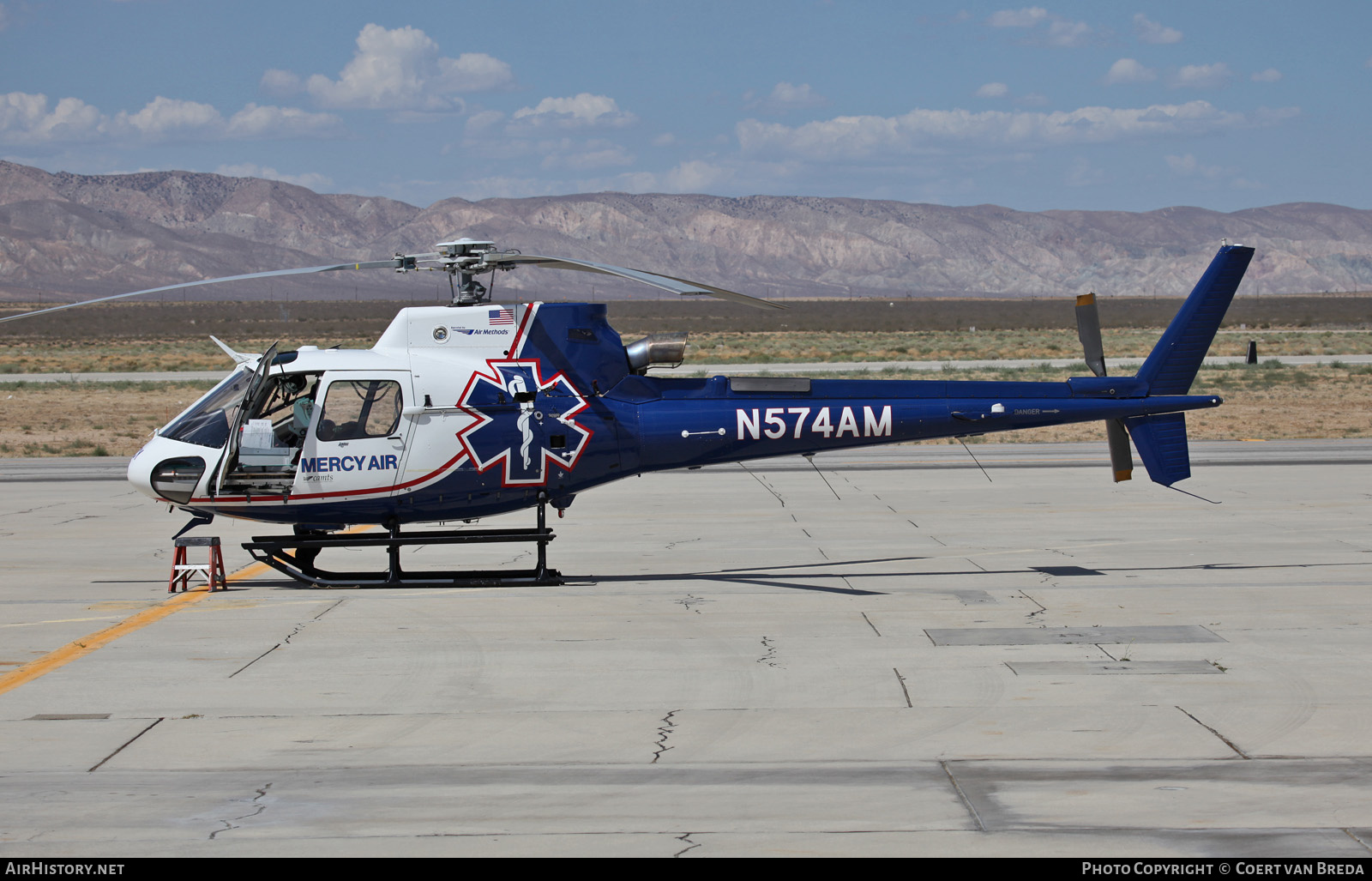 Aircraft Photo of N574AM | Aerospatiale AS-350B-3 Ecureuil | Mercy Air | AirHistory.net #742885
