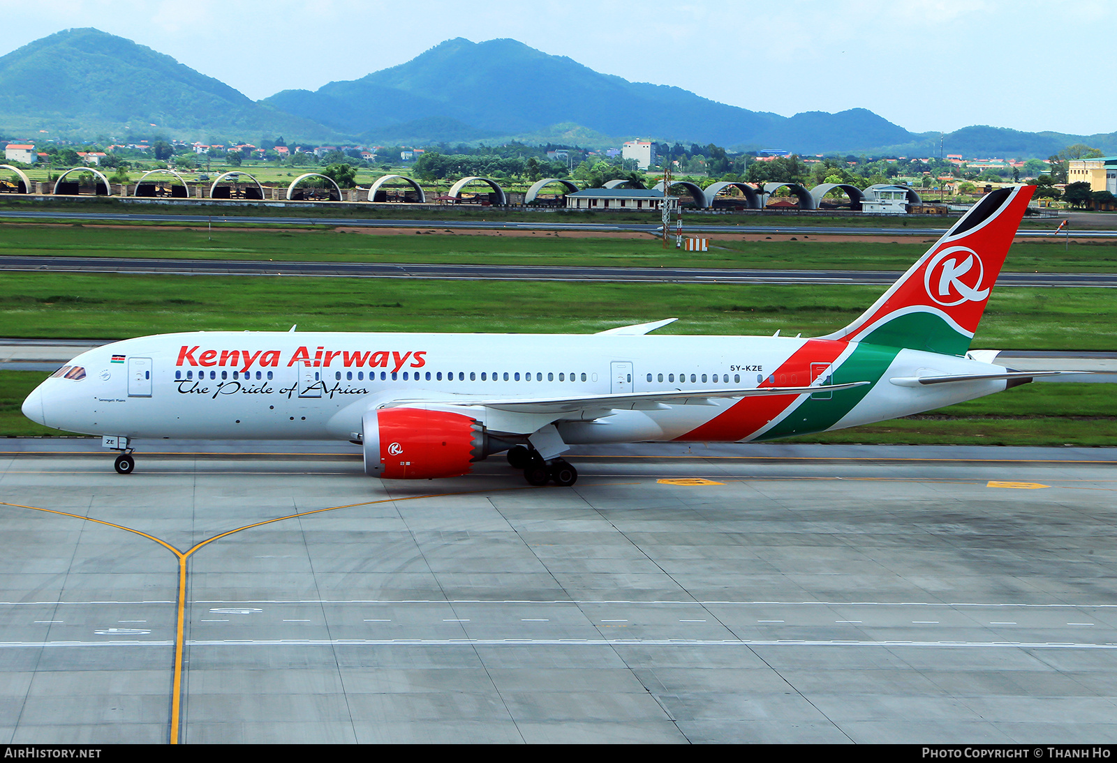 Aircraft Photo of 5Y-KZE | Boeing 787-8 Dreamliner | Kenya Airways | AirHistory.net #742905