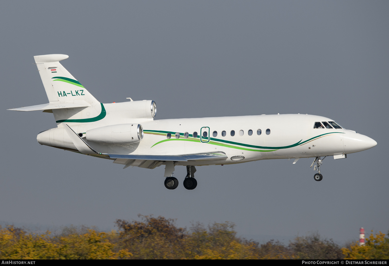 Aircraft Photo of HA-LKZ | Dassault Falcon 900LX | AirHistory.net #742934