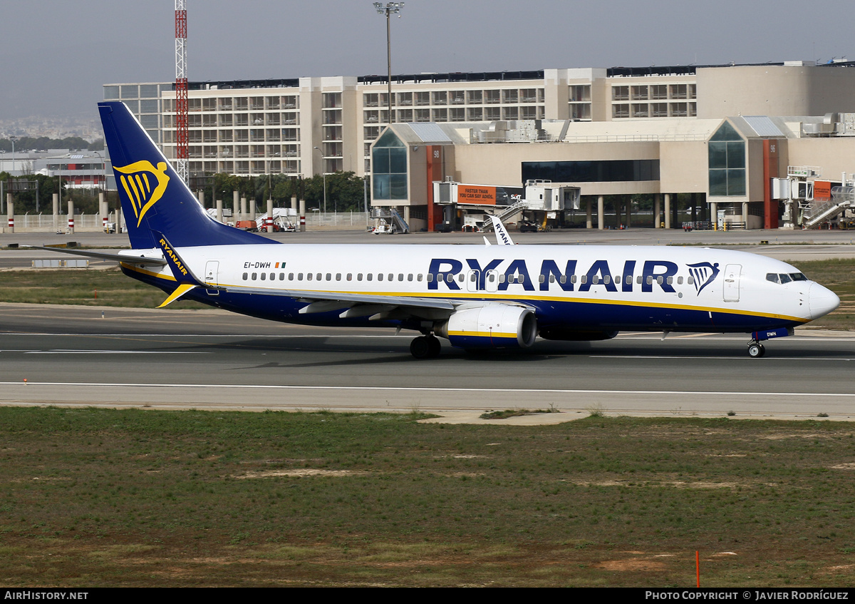 Aircraft Photo of EI-DWH | Boeing 737-8AS | Ryanair | AirHistory.net #742936