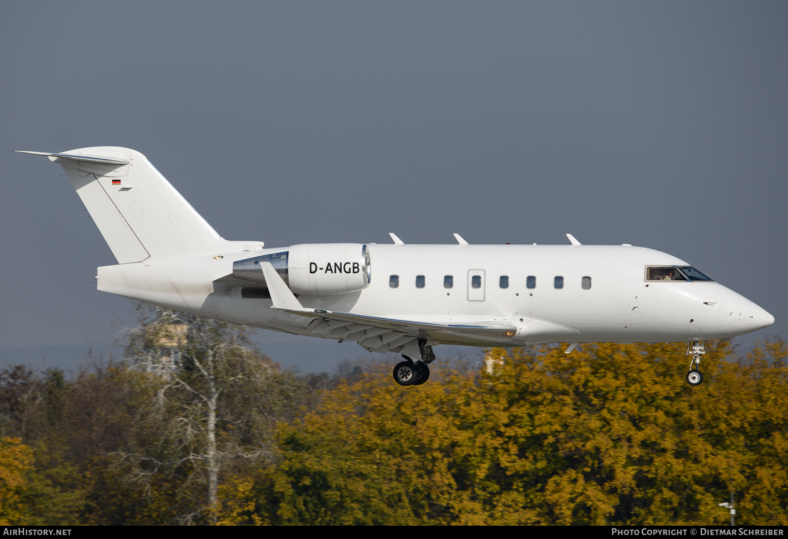 Aircraft Photo of D-ANGB | Canadair Challenger 604 (CL-600-2B16) | MHS Aviation | AirHistory.net #742958