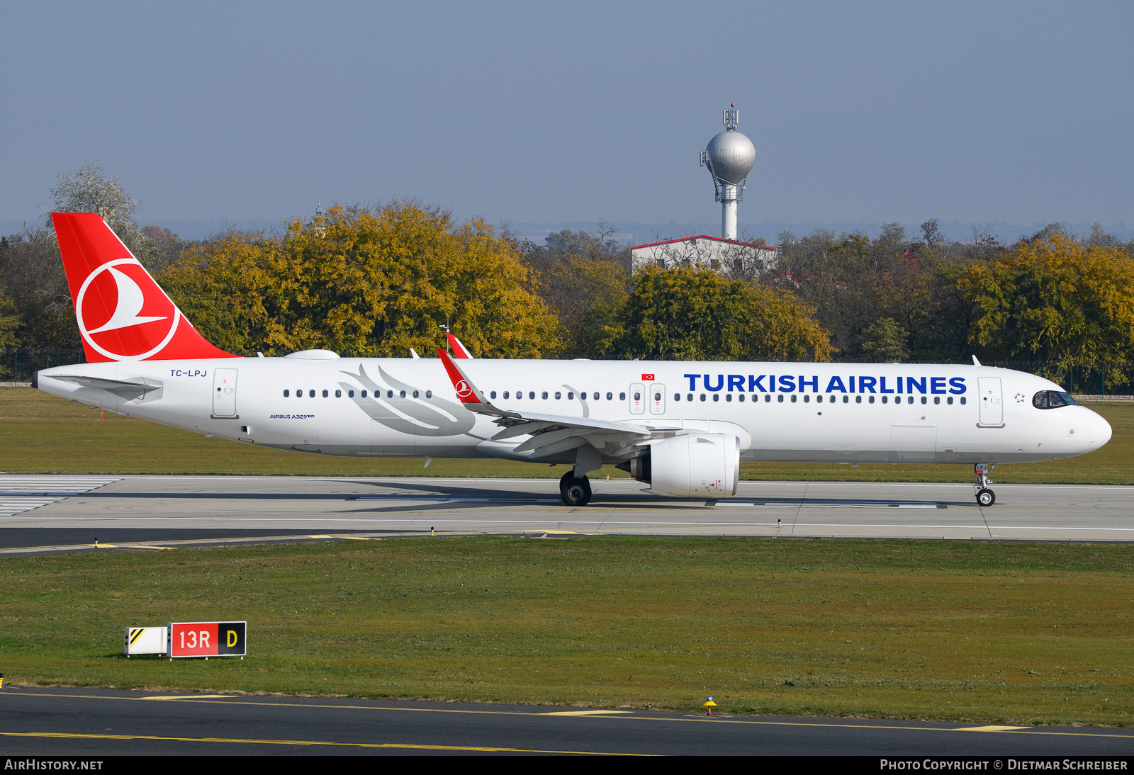 Aircraft Photo of TC-LPJ | Airbus A321-271NX | Turkish Airlines | AirHistory.net #742978
