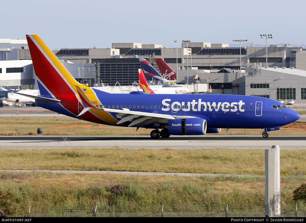 Aircraft Photo of N7868K | Boeing 737-79P | Southwest Airlines | AirHistory.net #742980