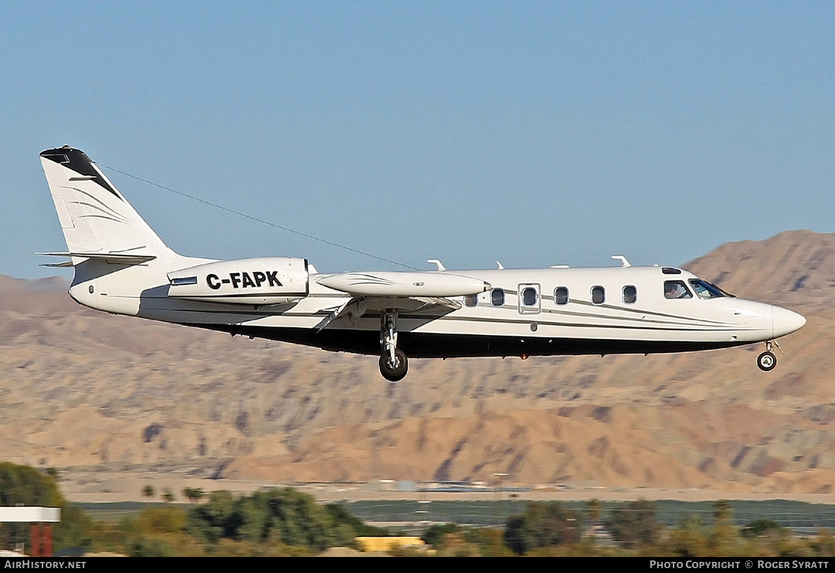 Aircraft Photo of C-FAPK | Israel Aircraft Industries IAI-1124 Westwind 1 | AirHistory.net #742985