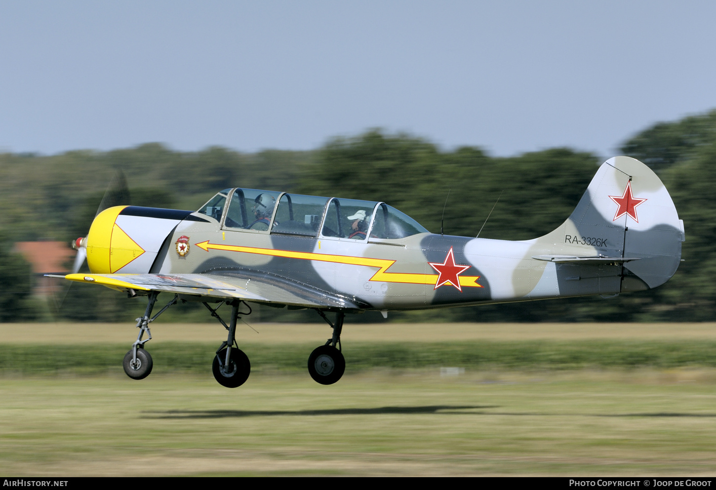 Aircraft Photo of RA-3326K | Yakovlev Yak-52 | Soviet Union - Air Force | AirHistory.net #742989