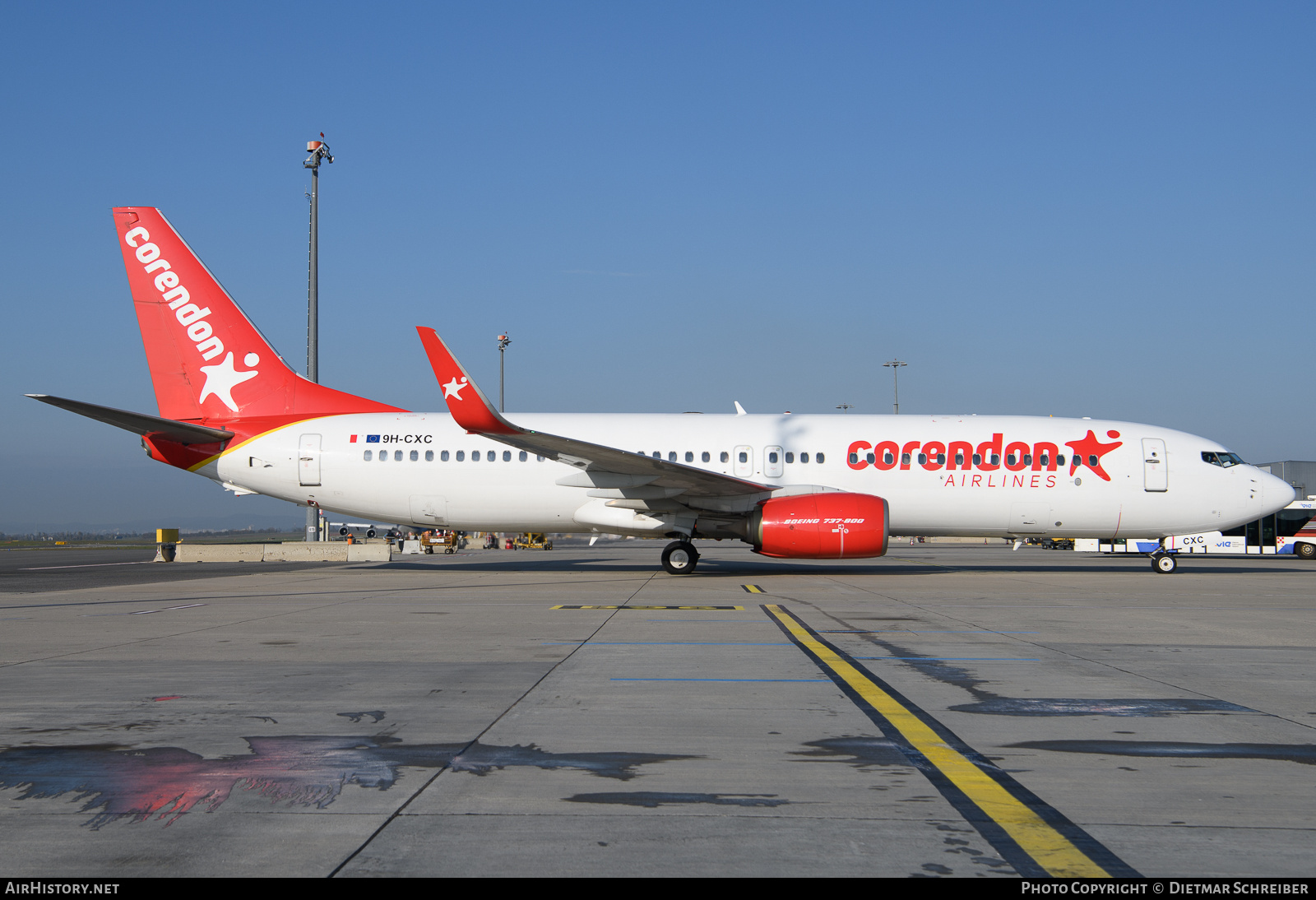 Aircraft Photo of 9H-CXC | Boeing 737-8JP | Corendon Airlines | AirHistory.net #743010