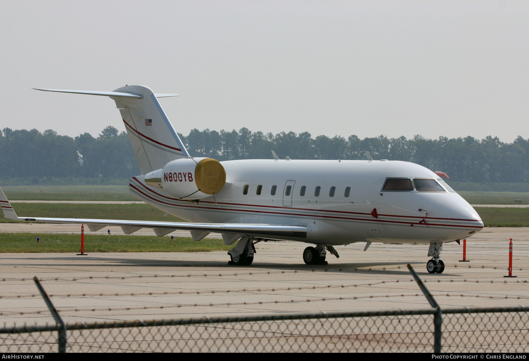 Aircraft Photo of N800YB | Canadair Challenger 601-3R (CL-600-2B16) | AirHistory.net #743011