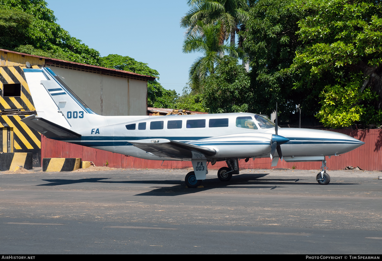 Aircraft Photo of FA-003 | Cessna 404 Titan | Nicaragua - Air Force | AirHistory.net #743029