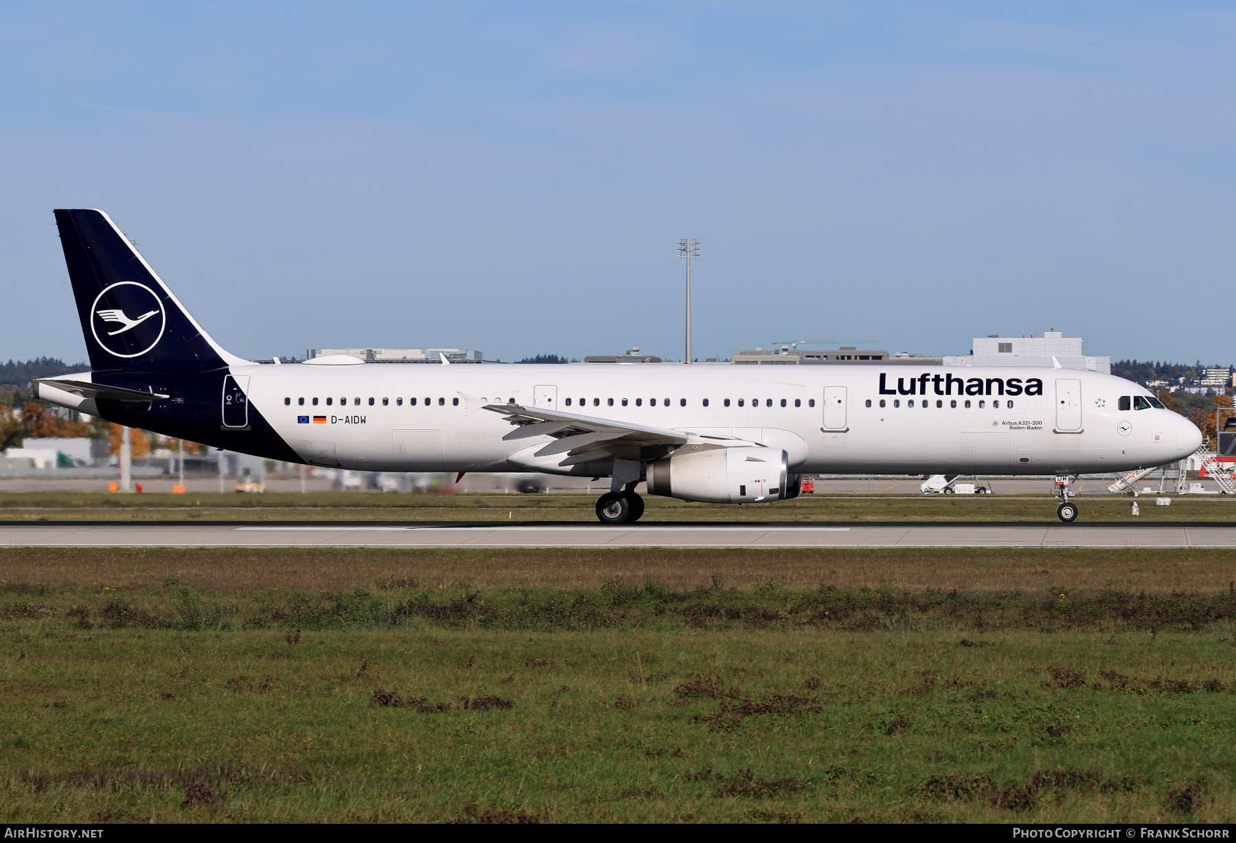 Aircraft Photo of D-AIDW | Airbus A321-231 | Lufthansa | AirHistory.net #743038