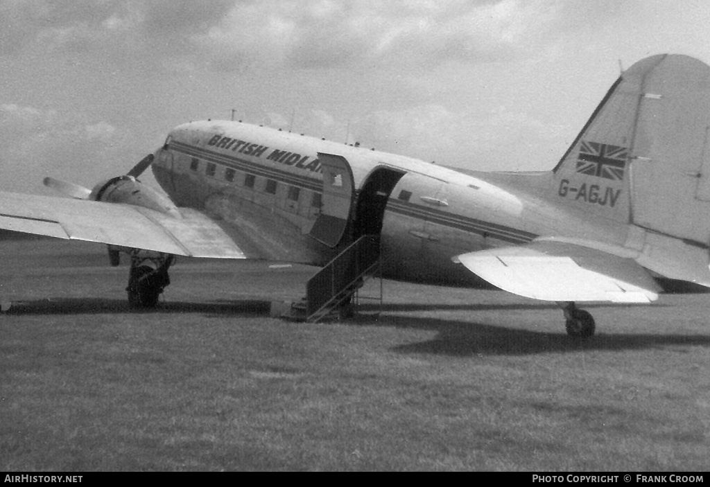 Aircraft Photo of G-AGJV | Douglas C-47A Skytrain | British Midland Airways - BMA | AirHistory.net #743041