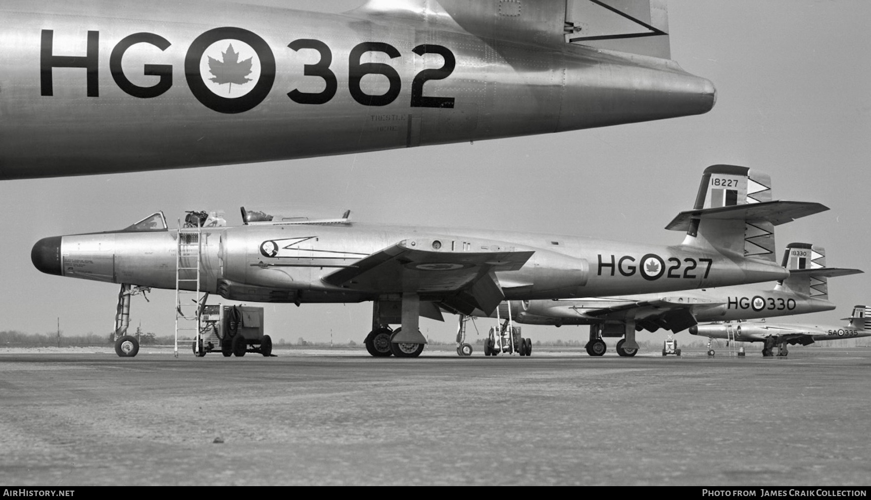 Aircraft Photo of 18227 | Avro Canada CF-100 Canuck Mk.4A | Canada - Air Force | AirHistory.net #743042