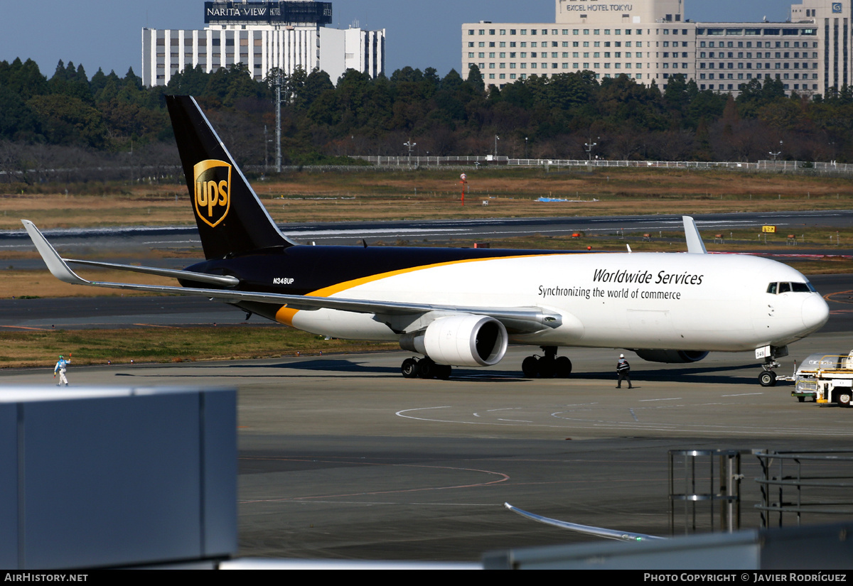 Aircraft Photo of N348UP | Boeing 767-34AF/ER | United Parcel Service - UPS | AirHistory.net #743045