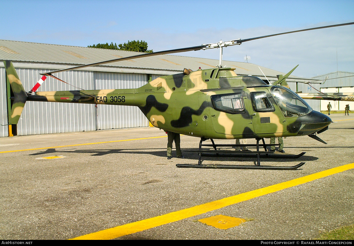 Aircraft Photo of FAD 3058 | Bell CH-136 Kiowa (206A-1/COH-58A) | Dominican Republic - Air Force | AirHistory.net #743050