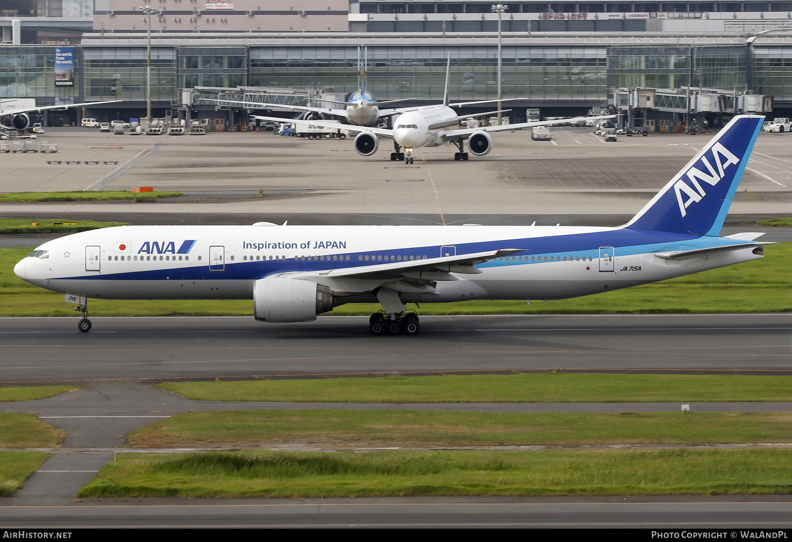 Aircraft Photo of JA715A | Boeing 777-281/ER | All Nippon Airways - ANA | AirHistory.net #743074