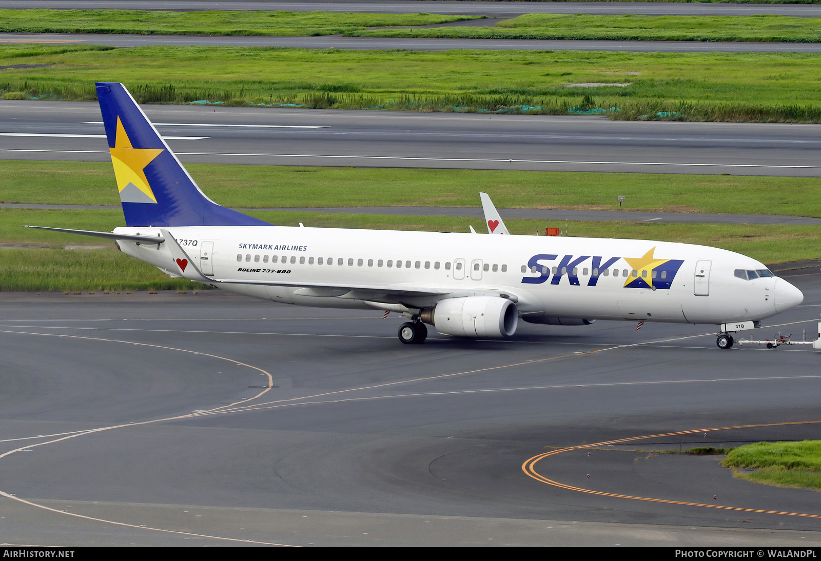 Aircraft Photo of JA737Q | Boeing 737-86N | Skymark Airlines | AirHistory.net #743078
